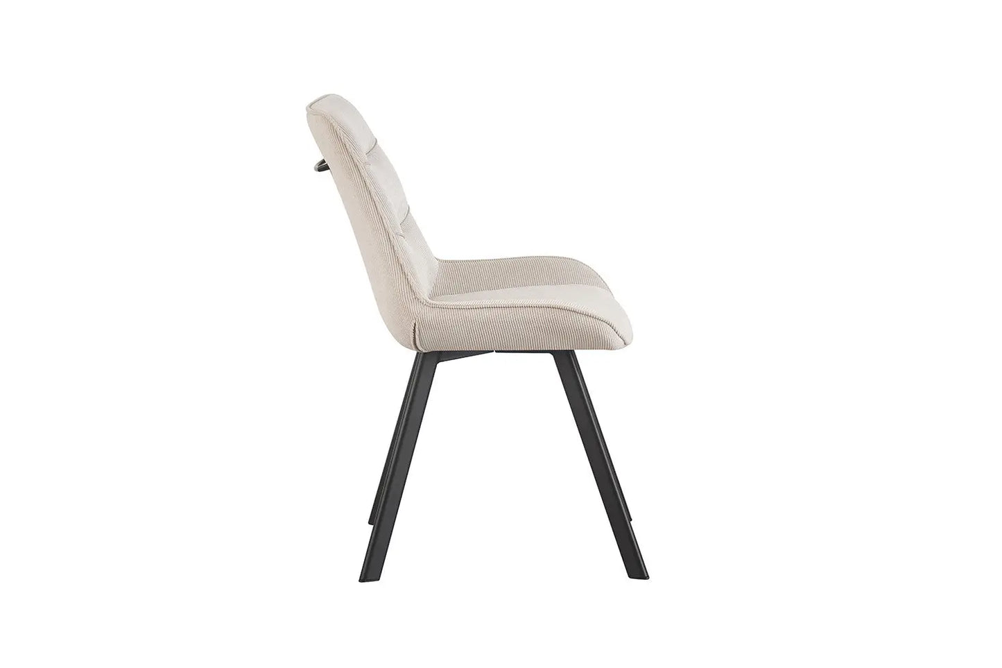 AMELIA - Lot de Chaises de Salle à Manger - 53 x 61 cm - Sable ROUSSEAU
