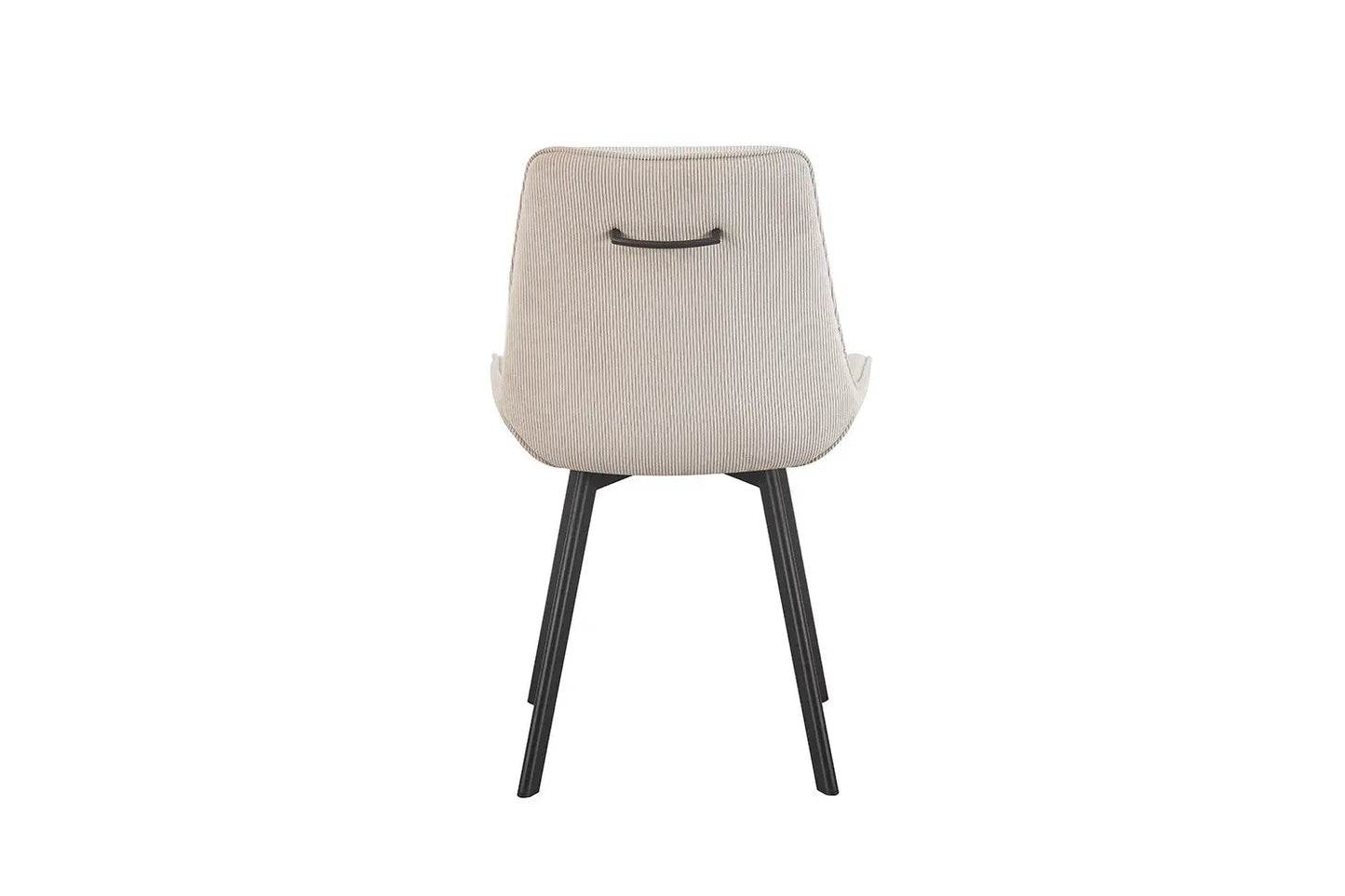 AMELIA - Lot de Chaises de Salle à Manger - 53 x 61 cm - Sable ROUSSEAU