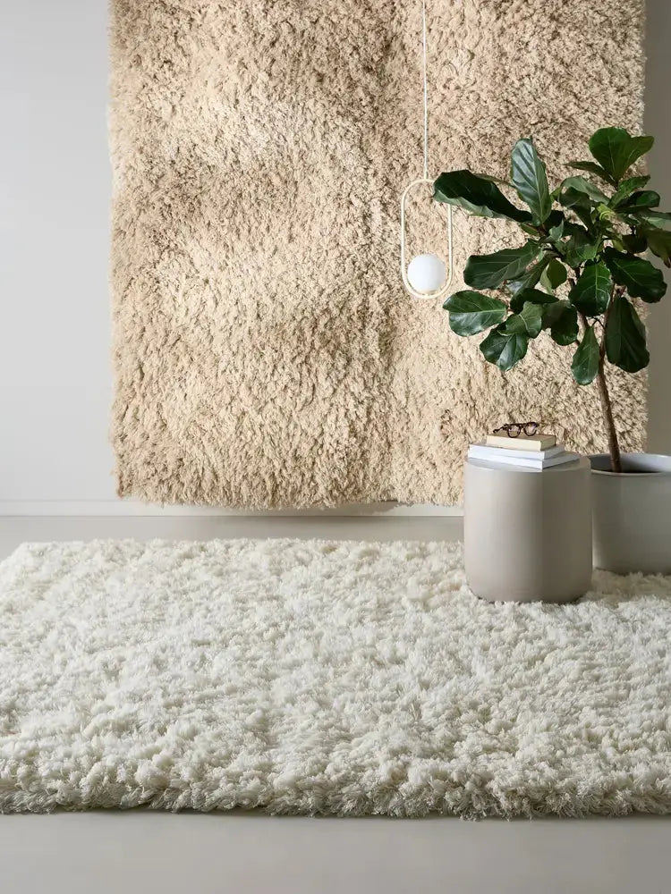 BAADAL - Tapis de Laine - Crème BENUTA
