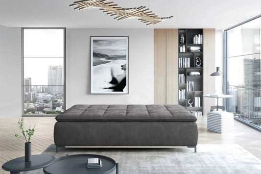 Canapé Droit Convertible avec Rangement SWEET - 204 x 106 cm WERSAL