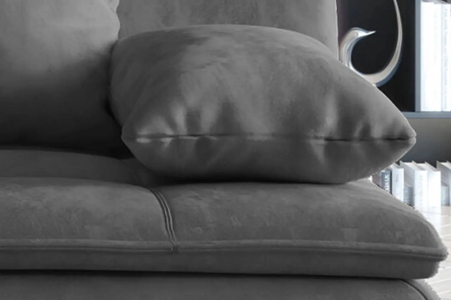 Canapé Droit Convertible avec Rangement SWEET - 204 x 106 cm WERSAL
