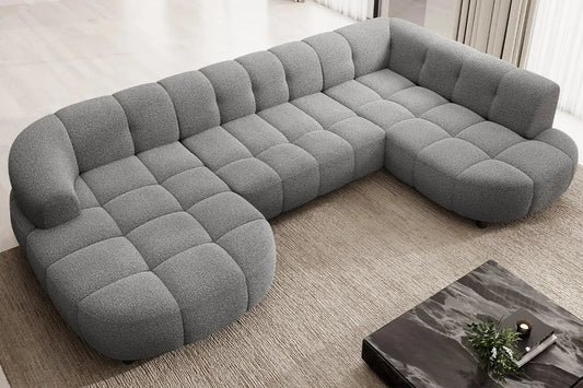 Canapé Panoramique Convertible Électrique VELPA XL - 355 x 205 x 183 cm WERSAL