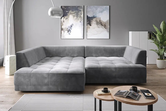 Canapé d'angle Convertible Électrique TIGA - 286 x 207 cm WERSAL