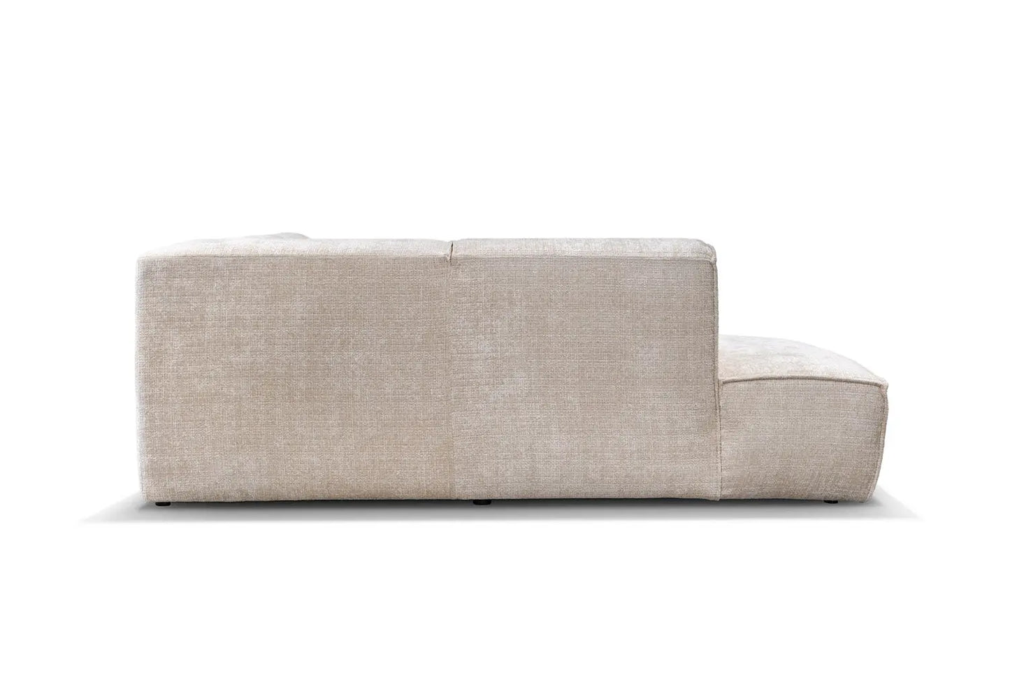 Canapé d'angle MAYRA en tissu Marbella Beige - 288 x 213 cm TIKOYA