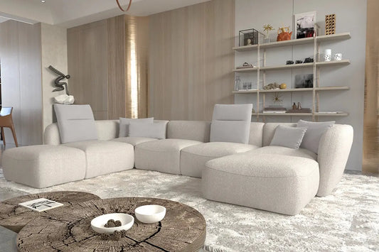 Canapé modulable CANDELO XL - 380 x 228 x 190 cm - TIKOYA