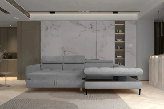 Canapé d'angle convertible BERGAMO S - 271 x 177 cm WERSAL