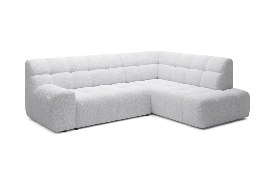 Canapé d'angle convertible électrique COCOON L - 267 x 207 cm WERSAL