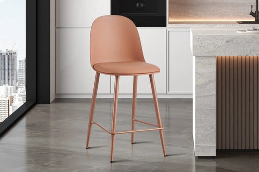 Chaise de Bar JASMINE Terracotta - 44 x 51 cm ROUSSEAU