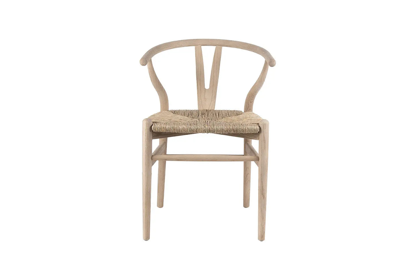 Chaise en Bois d'Orme avec l'Assise Tissé en Jonc de Mer BARTY - 55 x 52.5cm ROUSSEAU