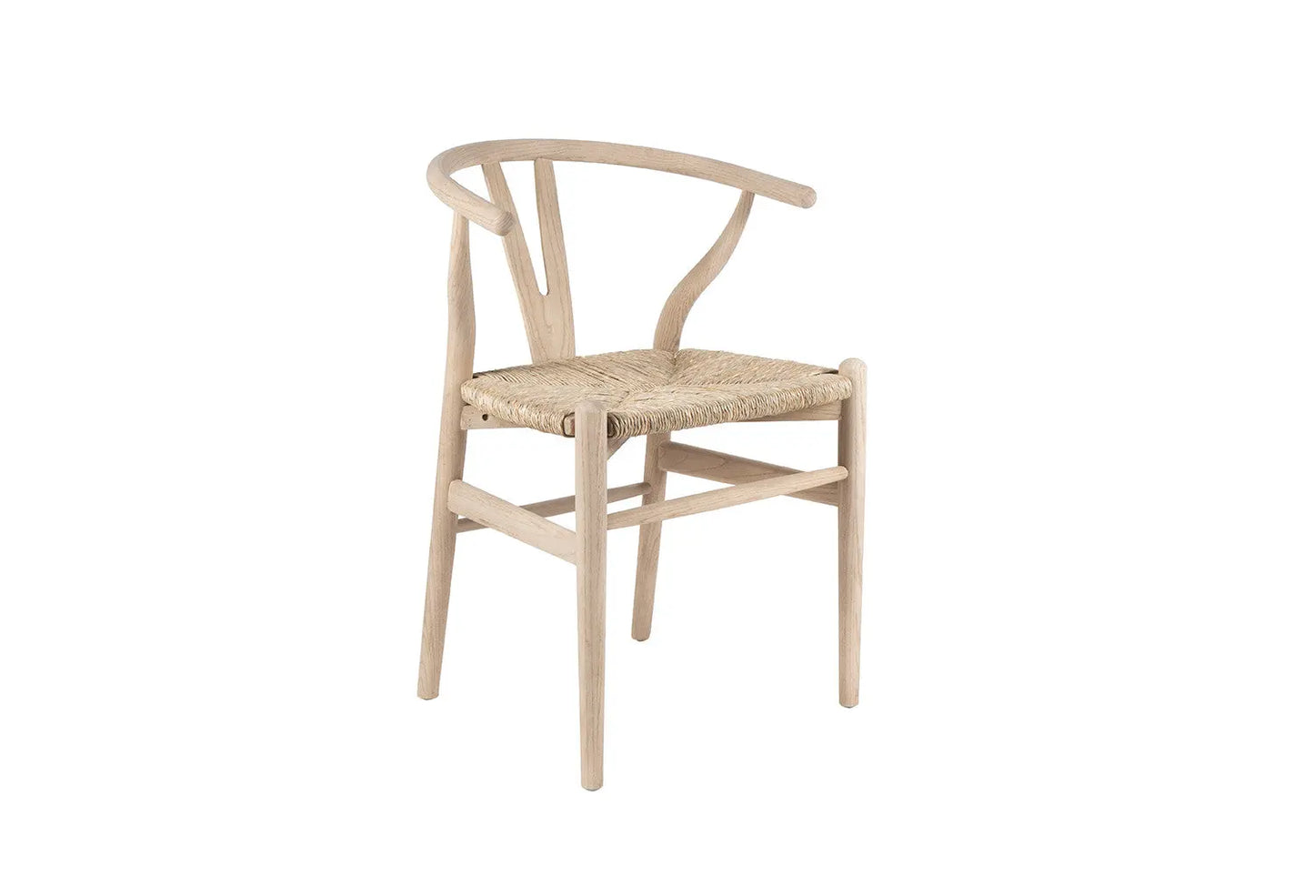 Chaise en Bois d'Orme avec l'Assise Tissé en Jonc de Mer BARTY - 55 x 52.5cm ROUSSEAU