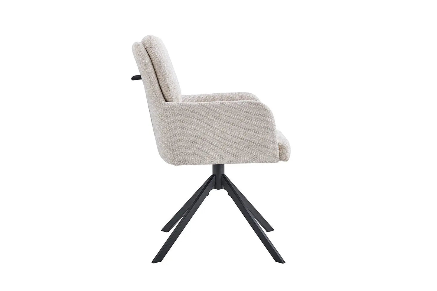 Chaises Pivotantes de Salle à Manger GRANA Beige - 85 x 50 cm ROUSSEAU