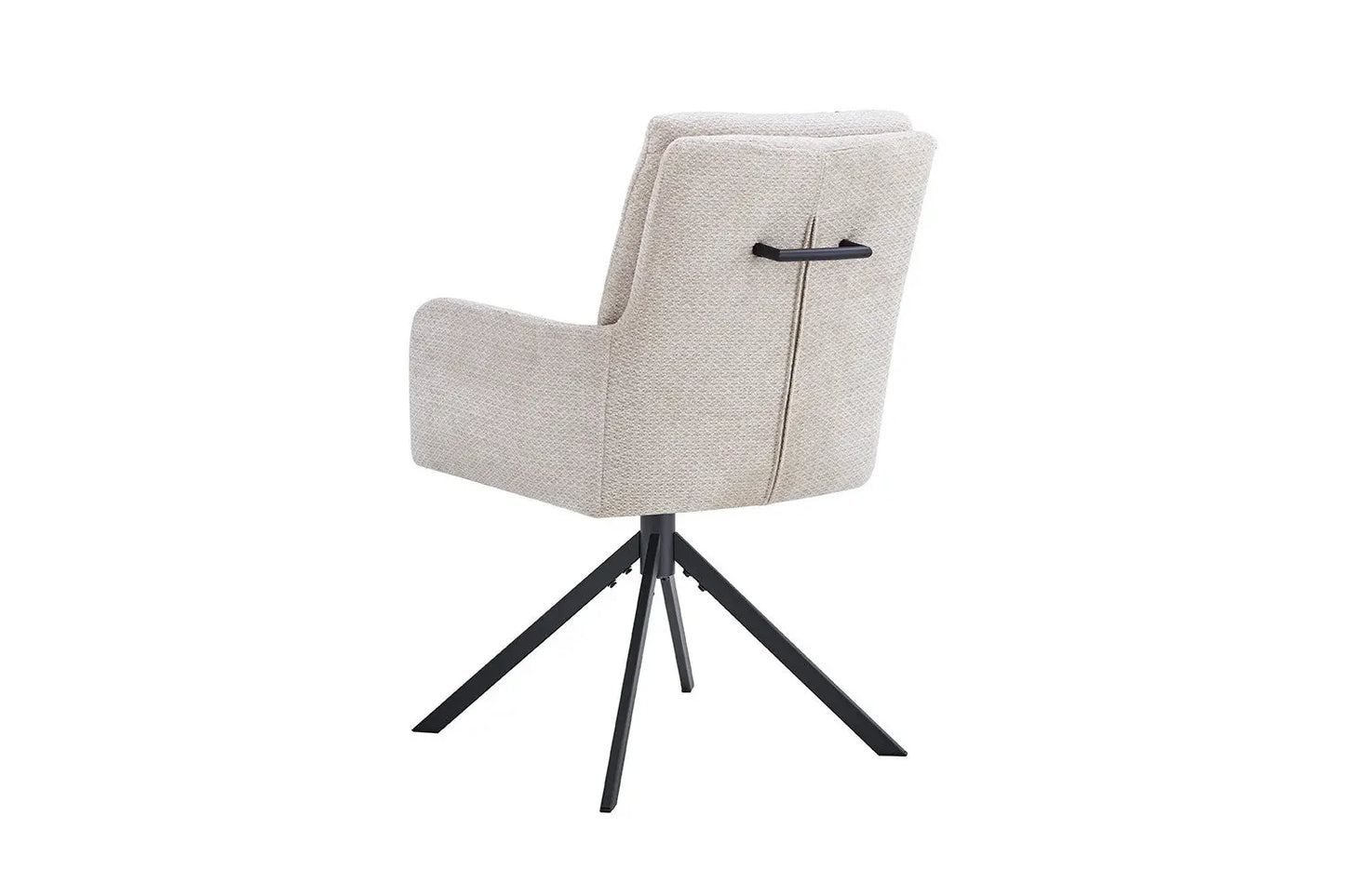 Chaises Pivotantes de Salle à Manger GRANA Beige - 85 x 50 cm ROUSSEAU