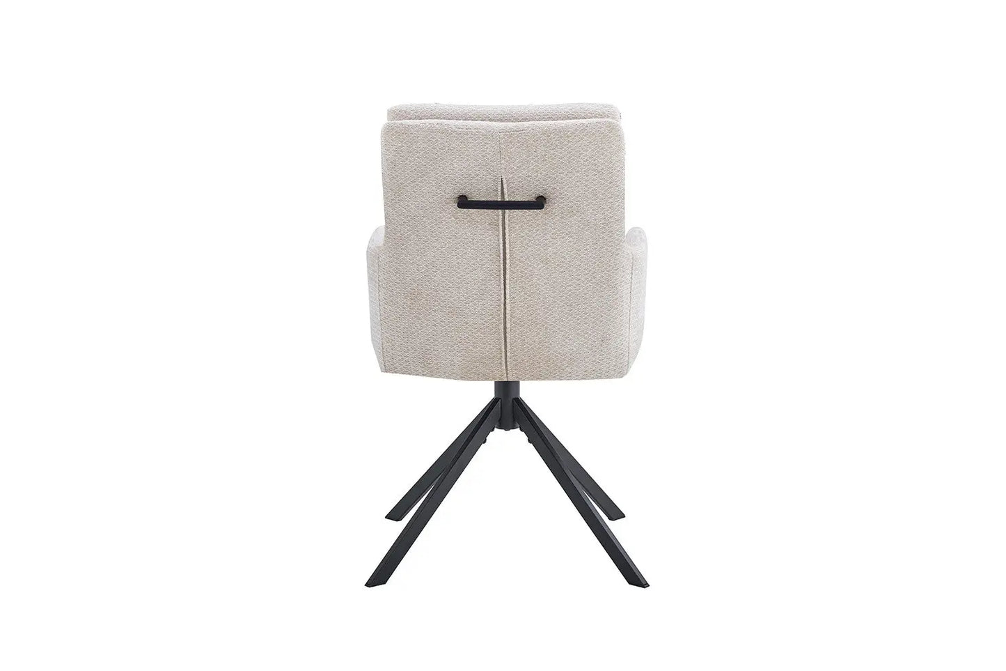 Chaises Pivotantes de Salle à Manger GRANA Beige - 85 x 50 cm ROUSSEAU
