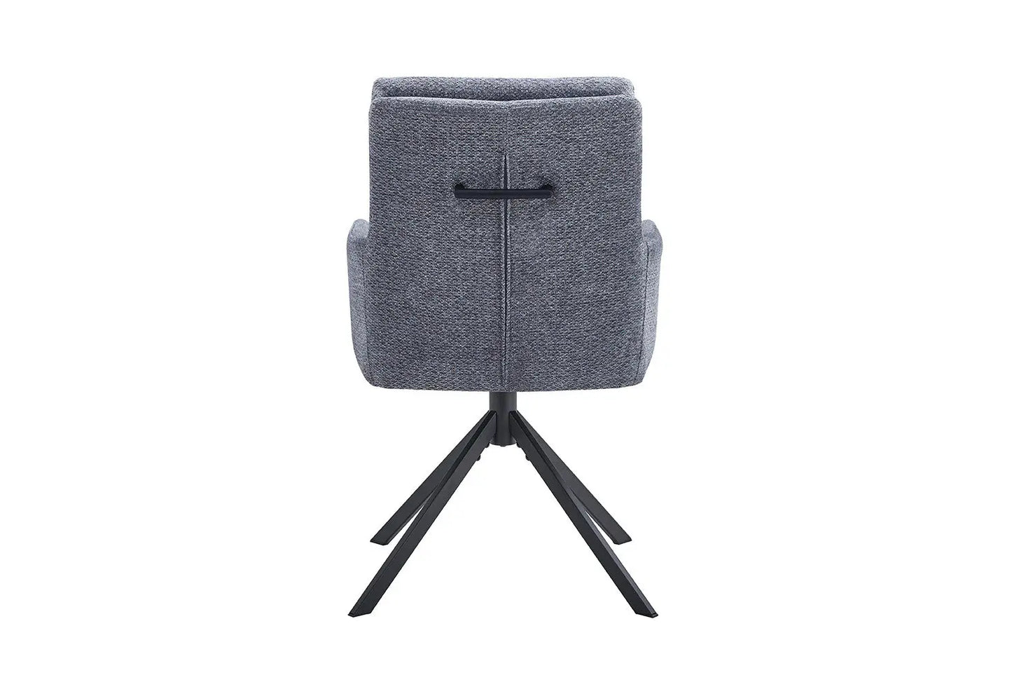 Chaises Pivotantes de Salle à Manger GRANA Gris Foncé - 85 x 50 cm ROUSSEAU