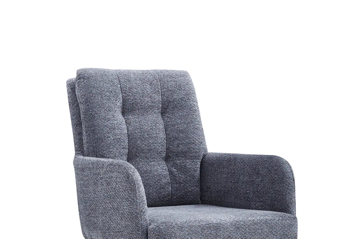 Chaises Pivotantes de Salle à Manger GRANA Gris Foncé - 85 x 50 cm ROUSSEAU