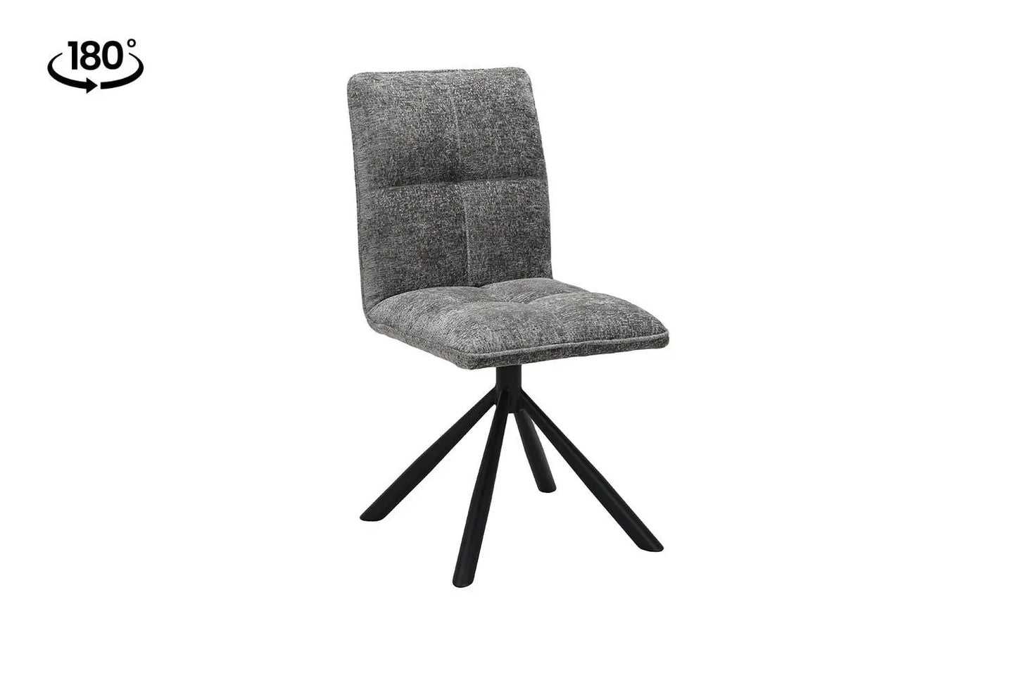 Chaises Pivotantes de Salle à Manger JYA Gris - 91 x 45 cm ROUSSEAU