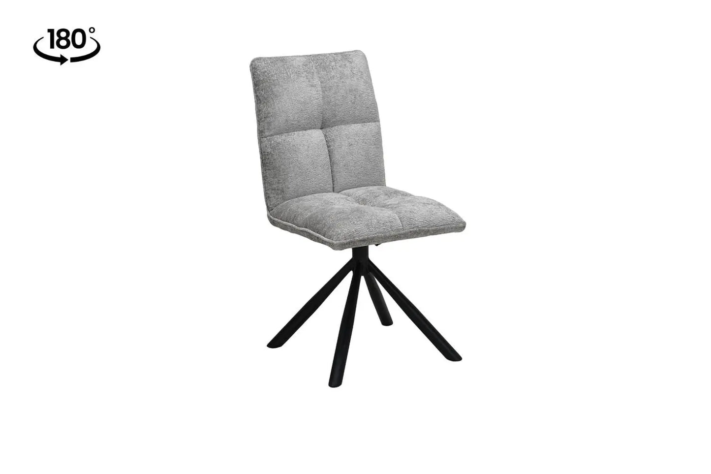 Chaises Pivotantes de Salle à Manger JYA Gris Clair - 91 x 45 cm ROUSSEAU