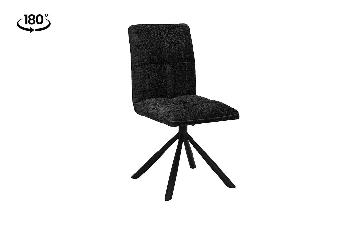 Chaises Pivotantes de Salle à Manger JYA Gris Foncé - 91 x 45 cm ROUSSEAU