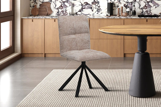 Chaises Pivotantes de Salle à Manger JYA Sable - 92 x 60 cm ROUSSEAU