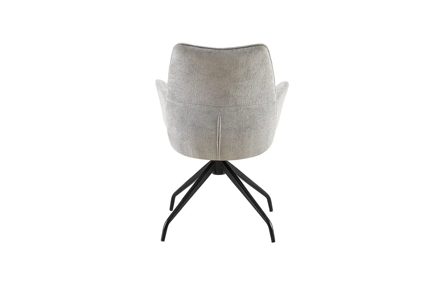 Chaises Pivotantes de Salle à Manger LAMYA Gris - 86 x 52.5 cm ROUSSEAU
