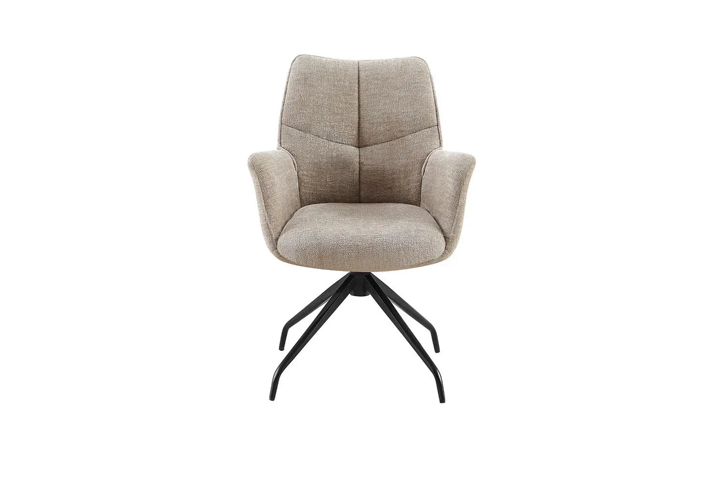 Chaises Pivotantes de Salle à Manger LAMYA Sable - 86 x 52.5 cm ROUSSEAU
