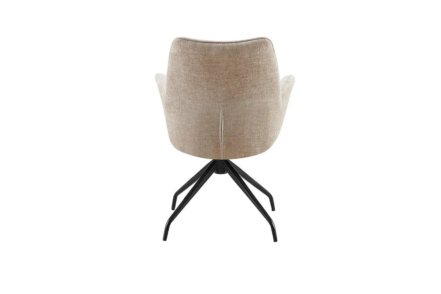 Chaises Pivotantes de Salle à Manger LAMYA Sable - 86 x 52.5 cm ROUSSEAU