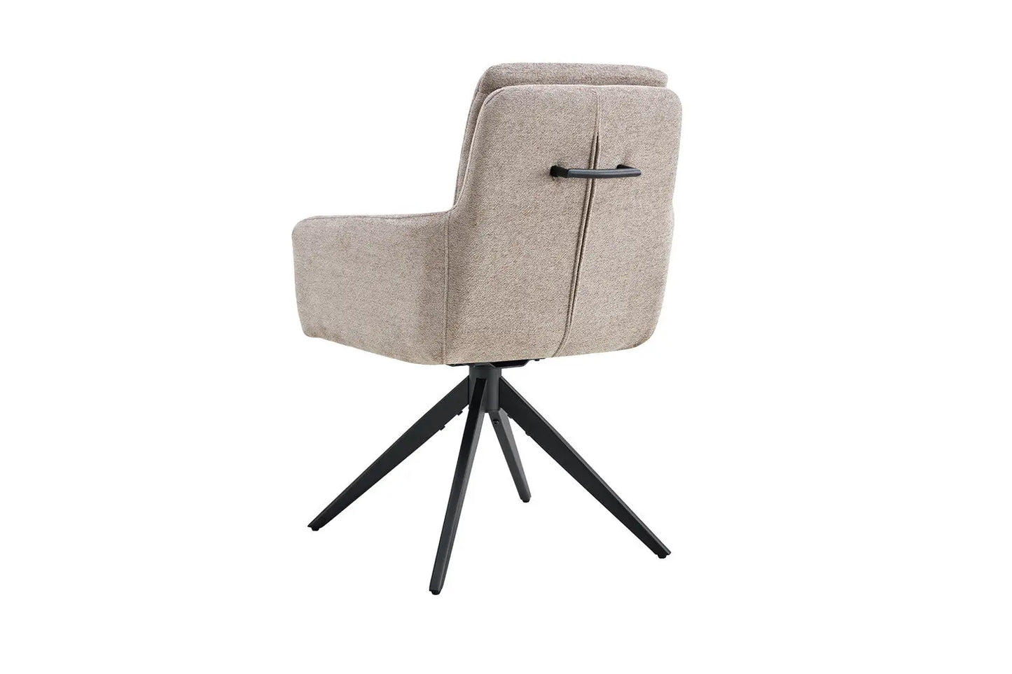 Chaises Pivotantes de Salle à Manger LISAYA Sable - 92.5 x 60.5 cm ROUSSEAU