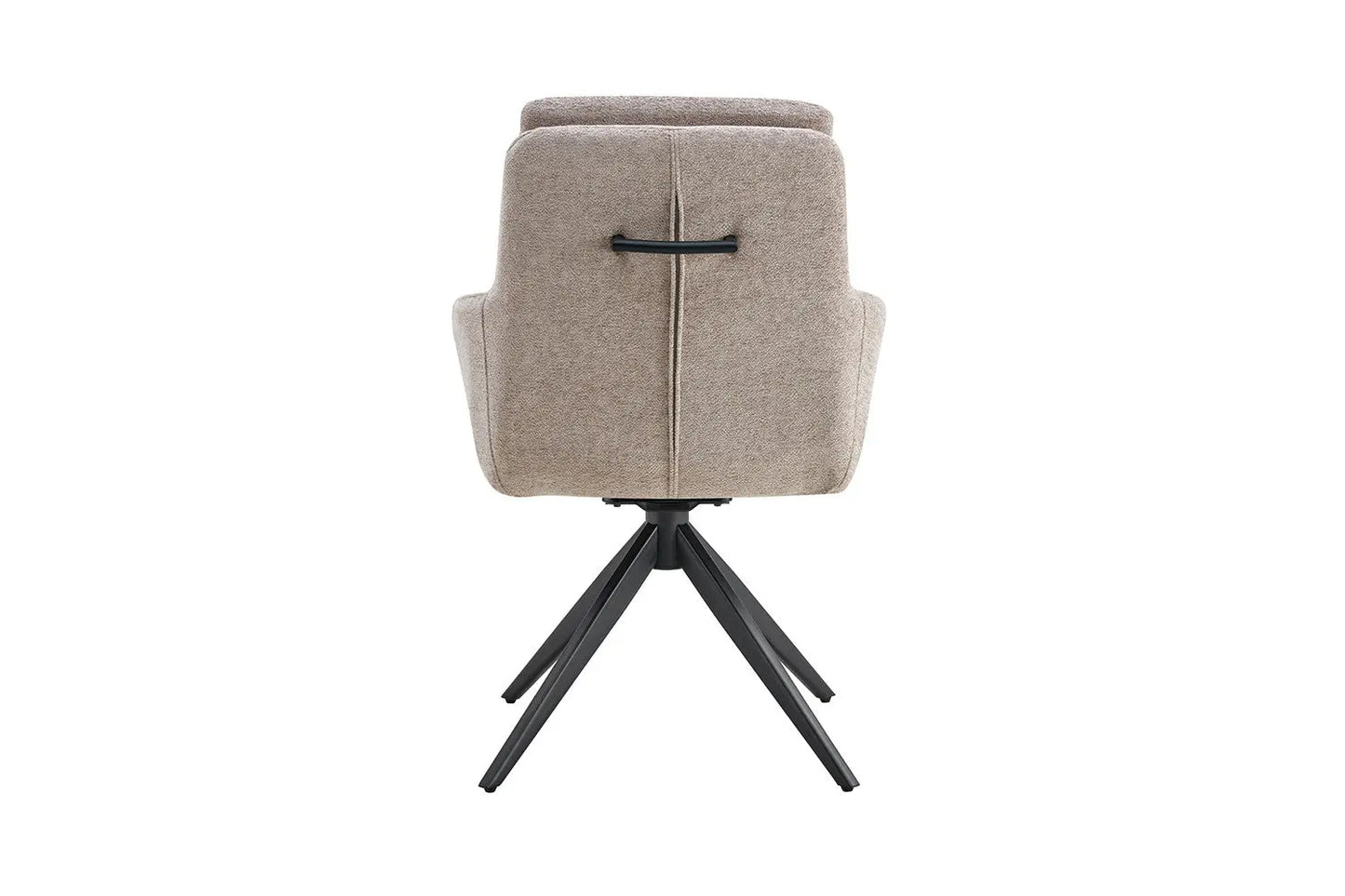 Chaises Pivotantes de Salle à Manger LISAYA Sable - 92.5 x 60.5 cm ROUSSEAU
