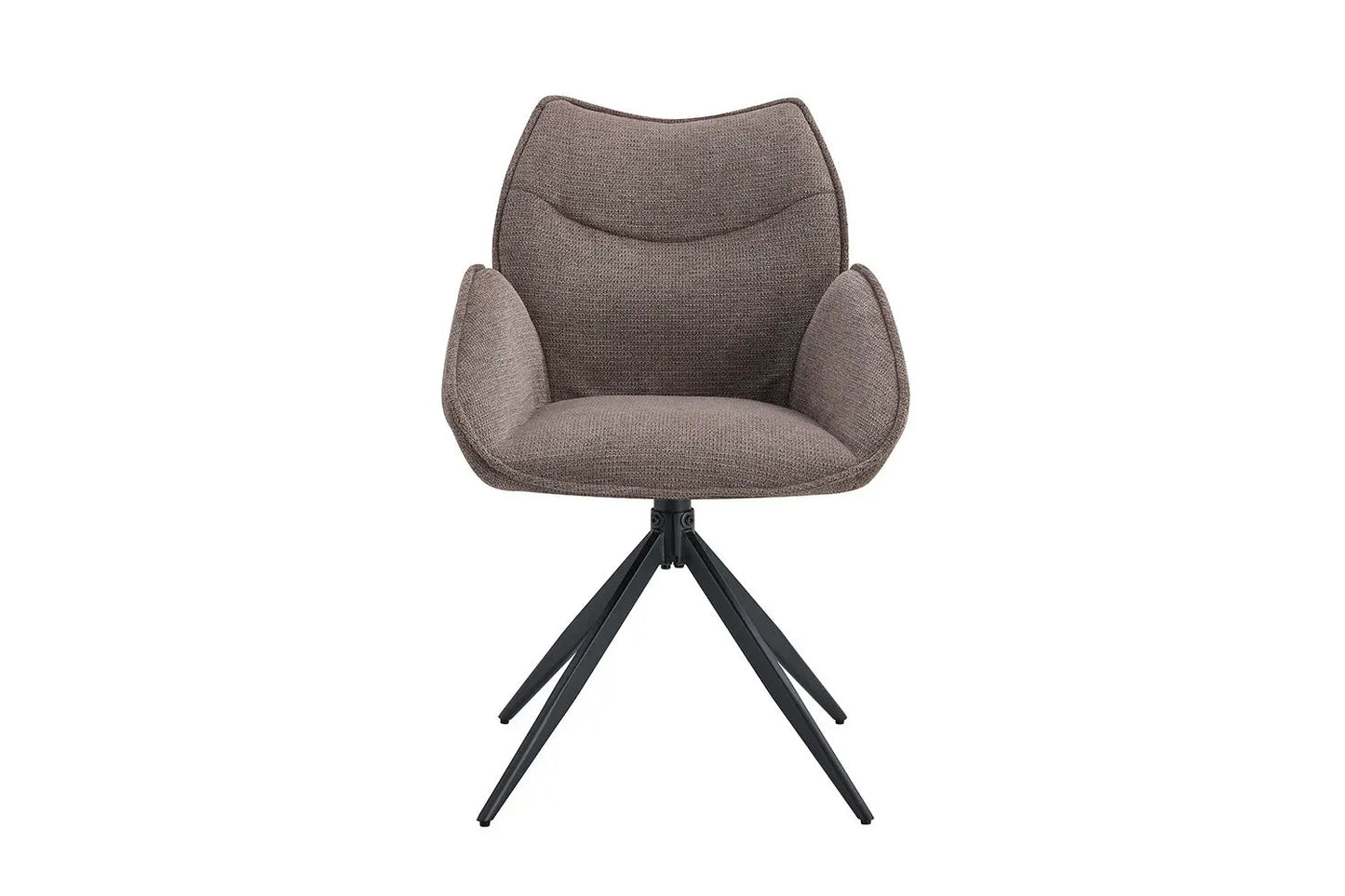 Chaises Pivotantes de Salle à Manger MAHY Poivre - 90 x 60 cm ROUSSEAU