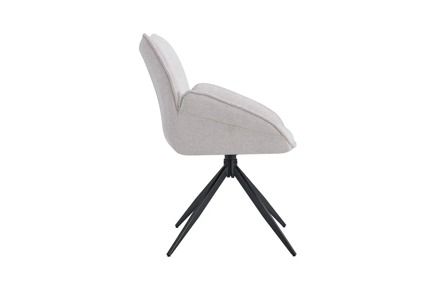 Chaises Pivotantes de Salle à Manger MAHY Sable - 90 x 60 cm ROUSSEAU