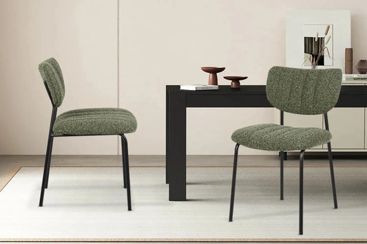 Lot de Chaises de Salle à Manger ANITA Vert - 72 x 53 cm ROUSSEAU