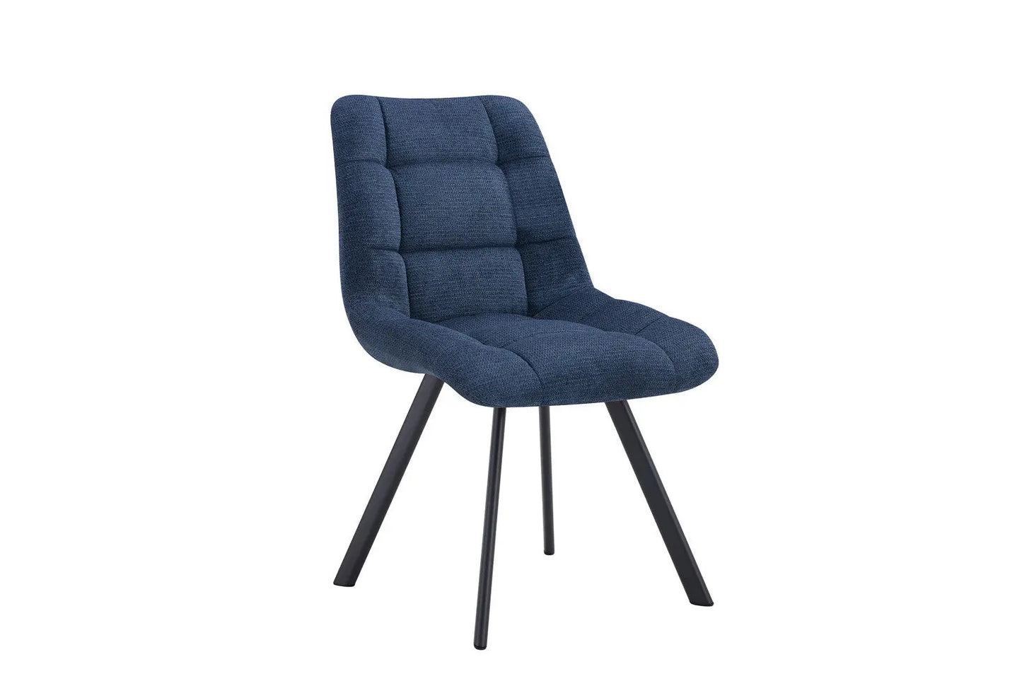 LIZA - Chaise de Salle à Manger - 52 x 61.5 cm - Bleu ROUSSEAU