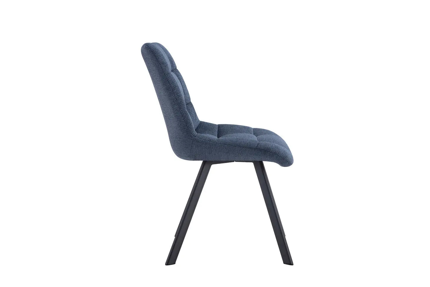 LIZA - Chaise de Salle à Manger - 52 x 61.5 cm - Bleu ROUSSEAU