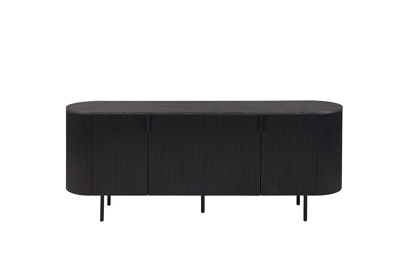LYANE - Buffet Effet Brun Foncé - 200 cm ROUSSEAU