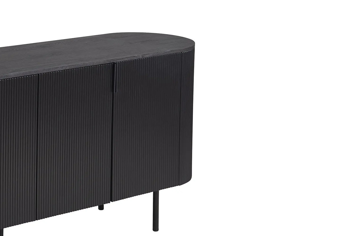 LYANE - Buffet Effet Brun Foncé - 200 cm ROUSSEAU