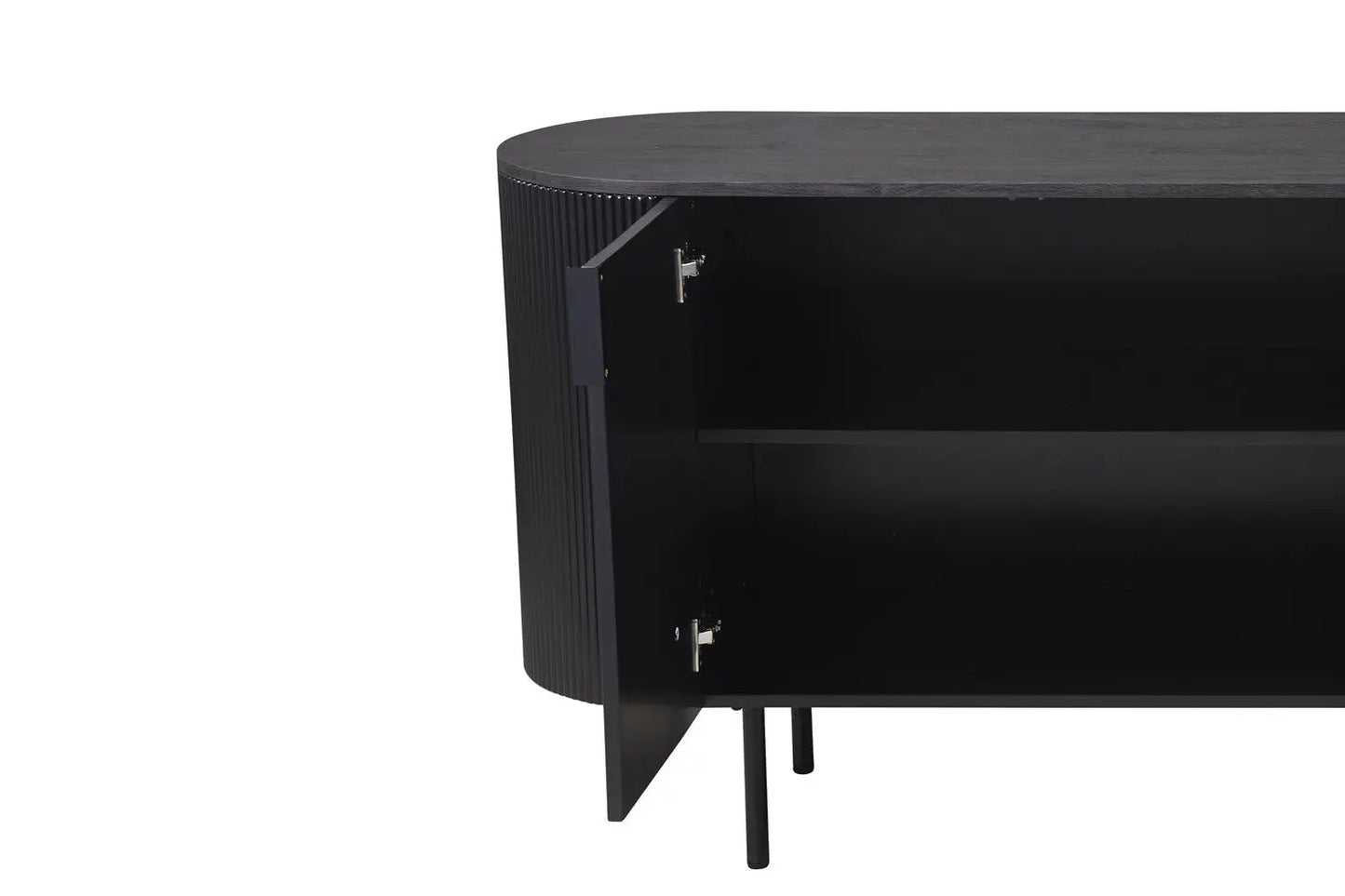 LYANE - Buffet Effet Brun Foncé - 200 cm ROUSSEAU