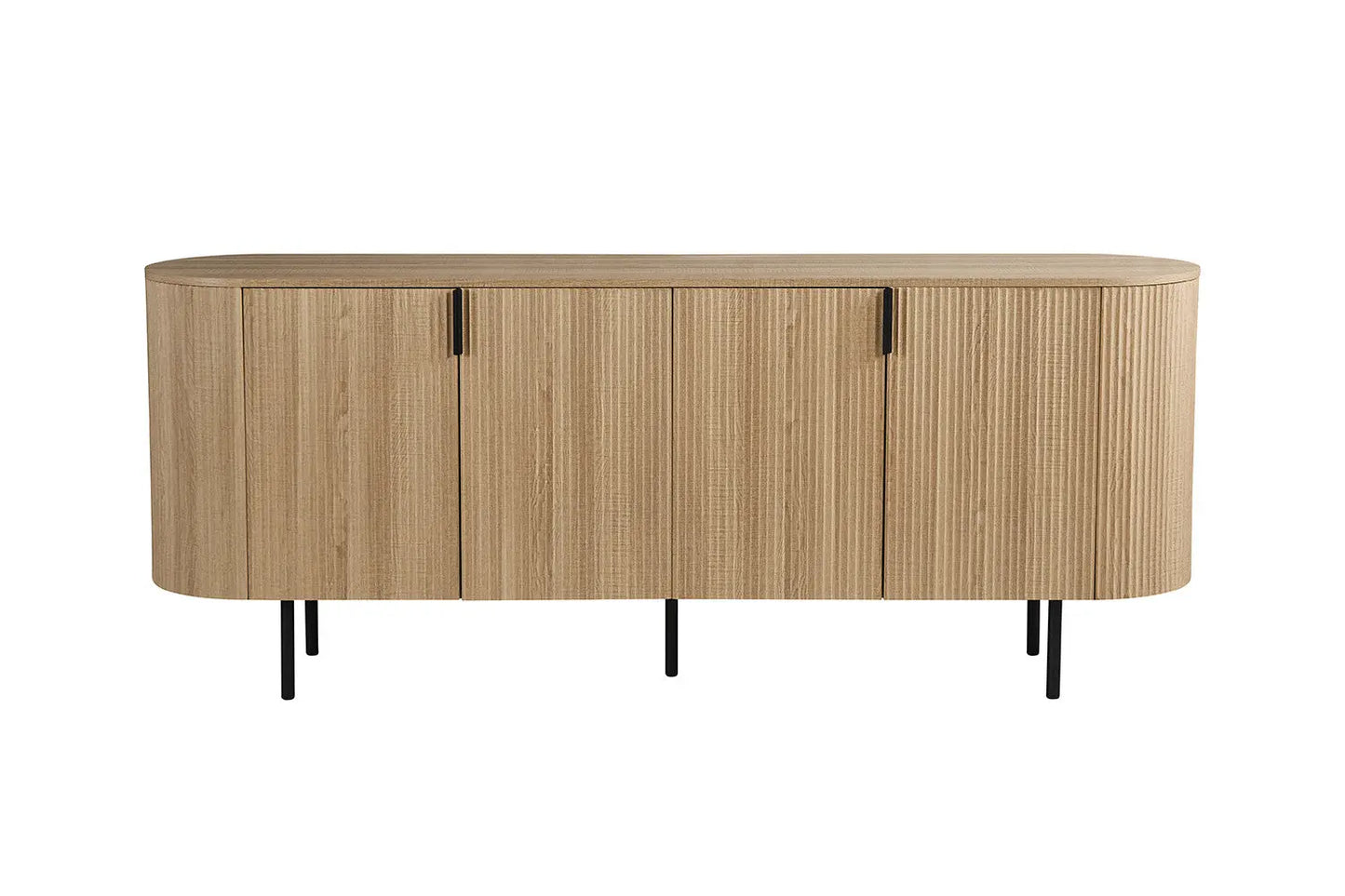 LYANE - Buffet Effet Chêne Naturel - 200 cm ROUSSEAU