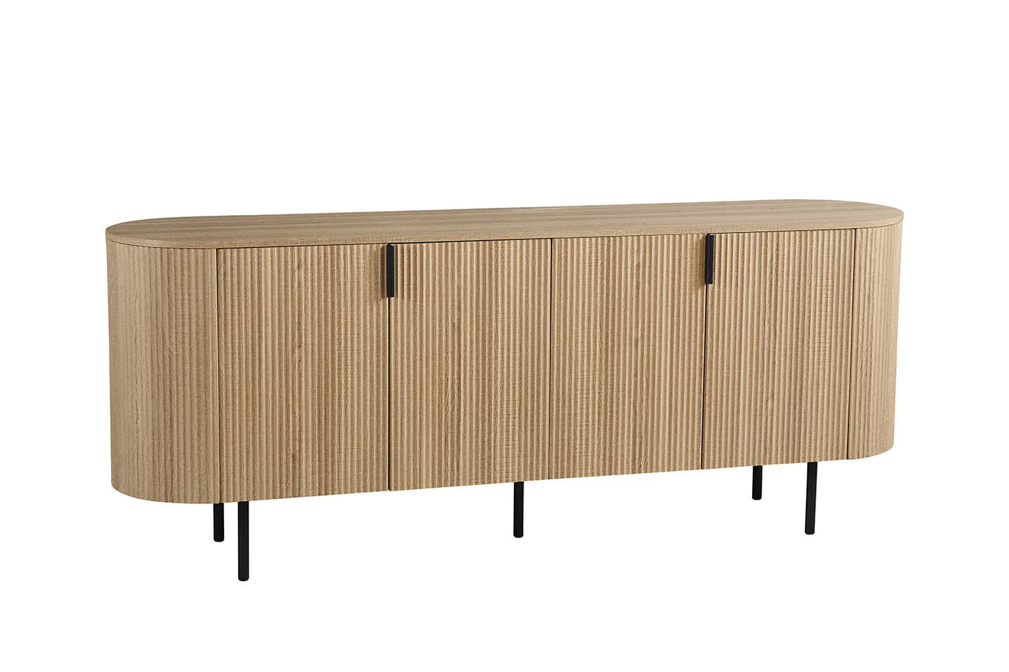 LYANE - Buffet Effet Chêne Naturel - 200 cm ROUSSEAU