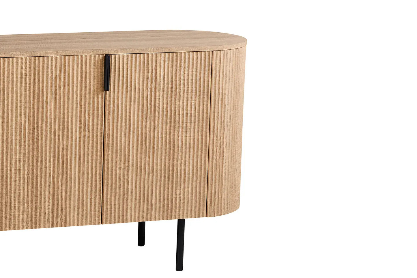 LYANE - Buffet Effet Chêne Naturel - 200 cm ROUSSEAU