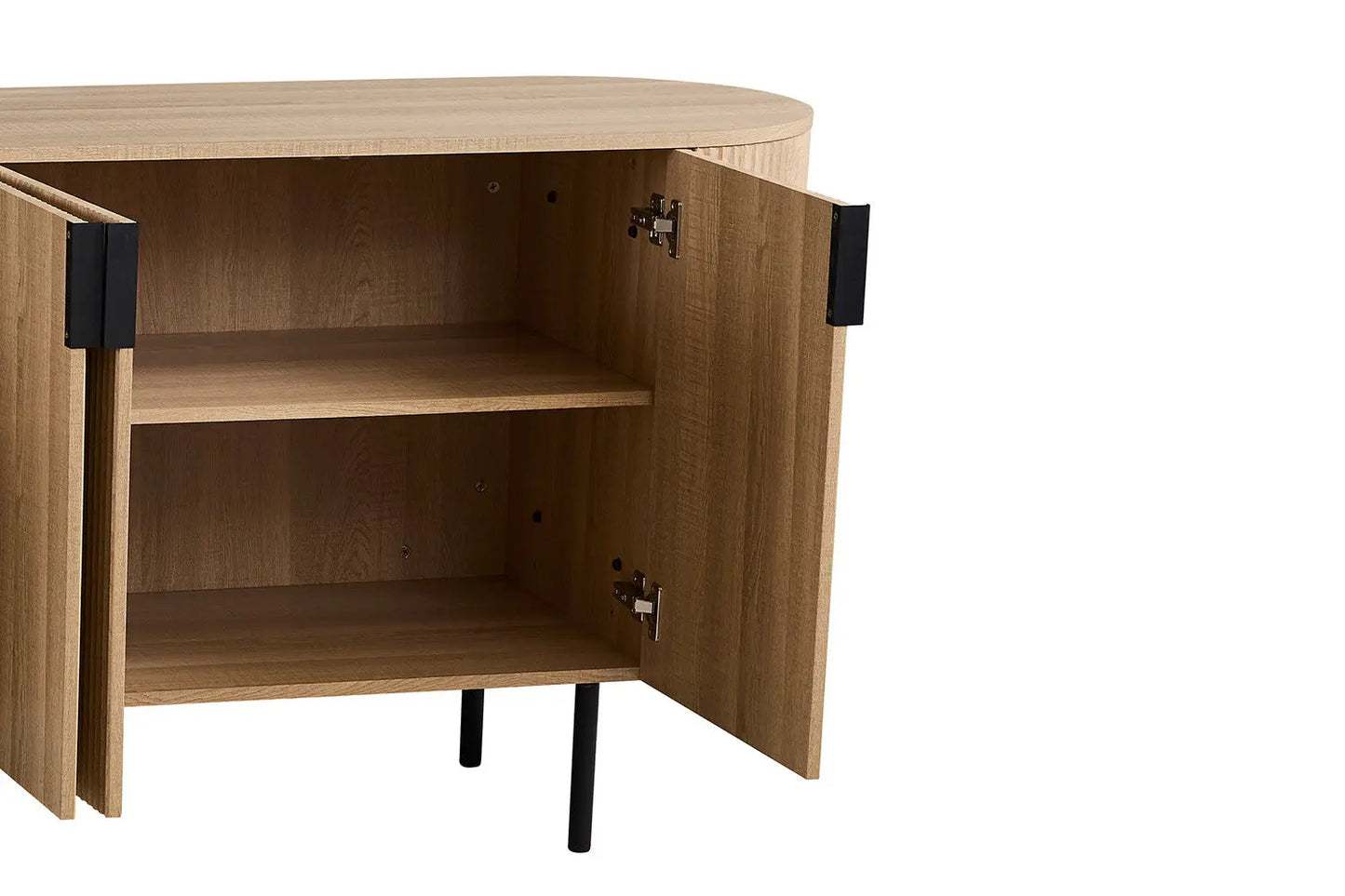 LYANE - Buffet Effet Chêne Naturel - 200 cm ROUSSEAU