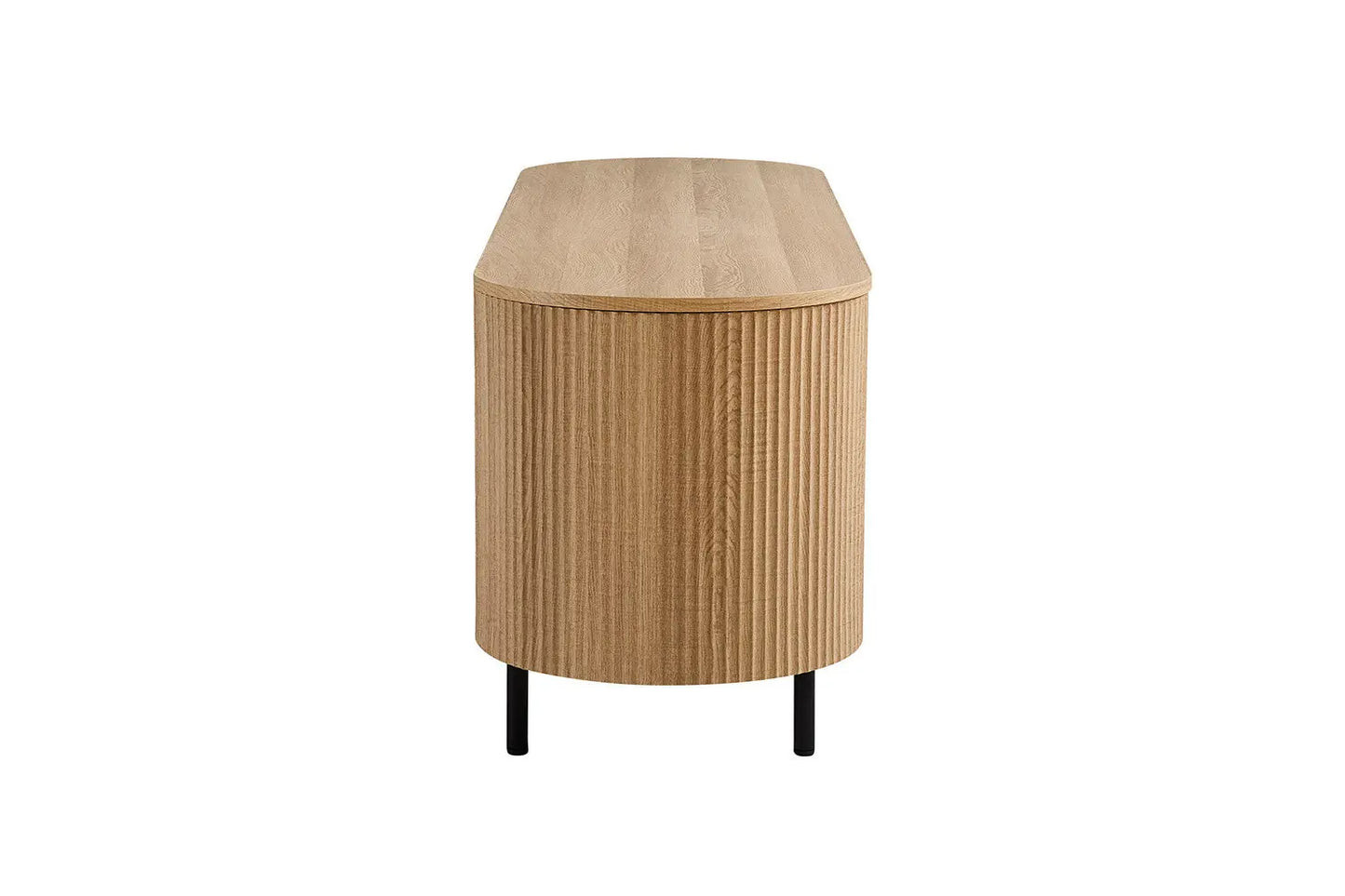 LYANE - Meuble TV - 160 cm - Effet Chêne Naturel ROUSSEAU
