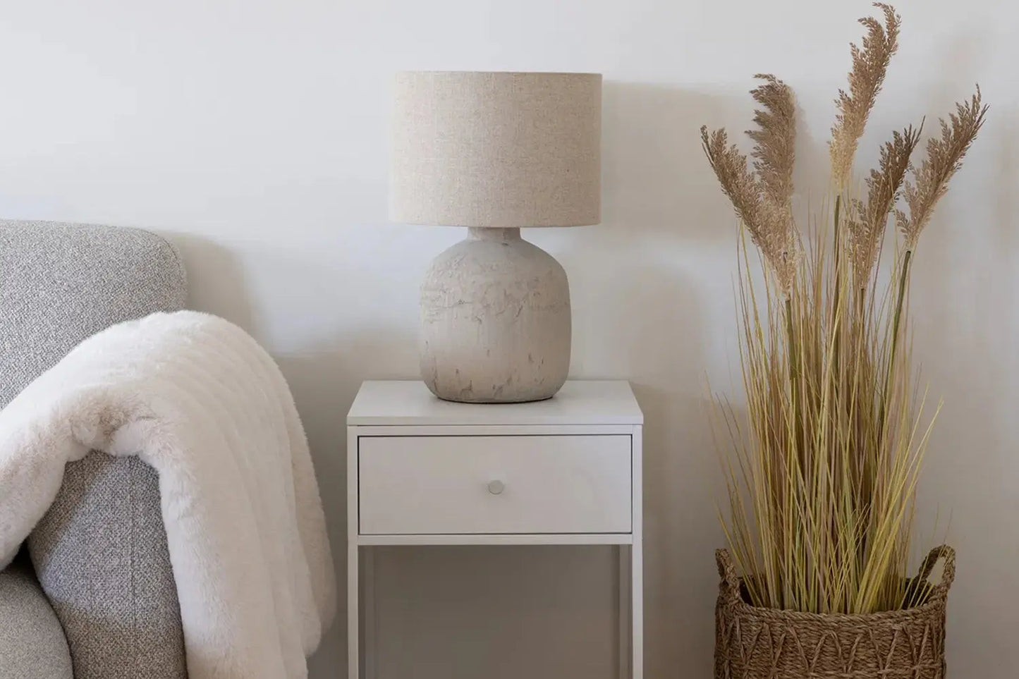 Lampe de table en Céramique BILBY - H : 46.5cm HOUSE NORDIC