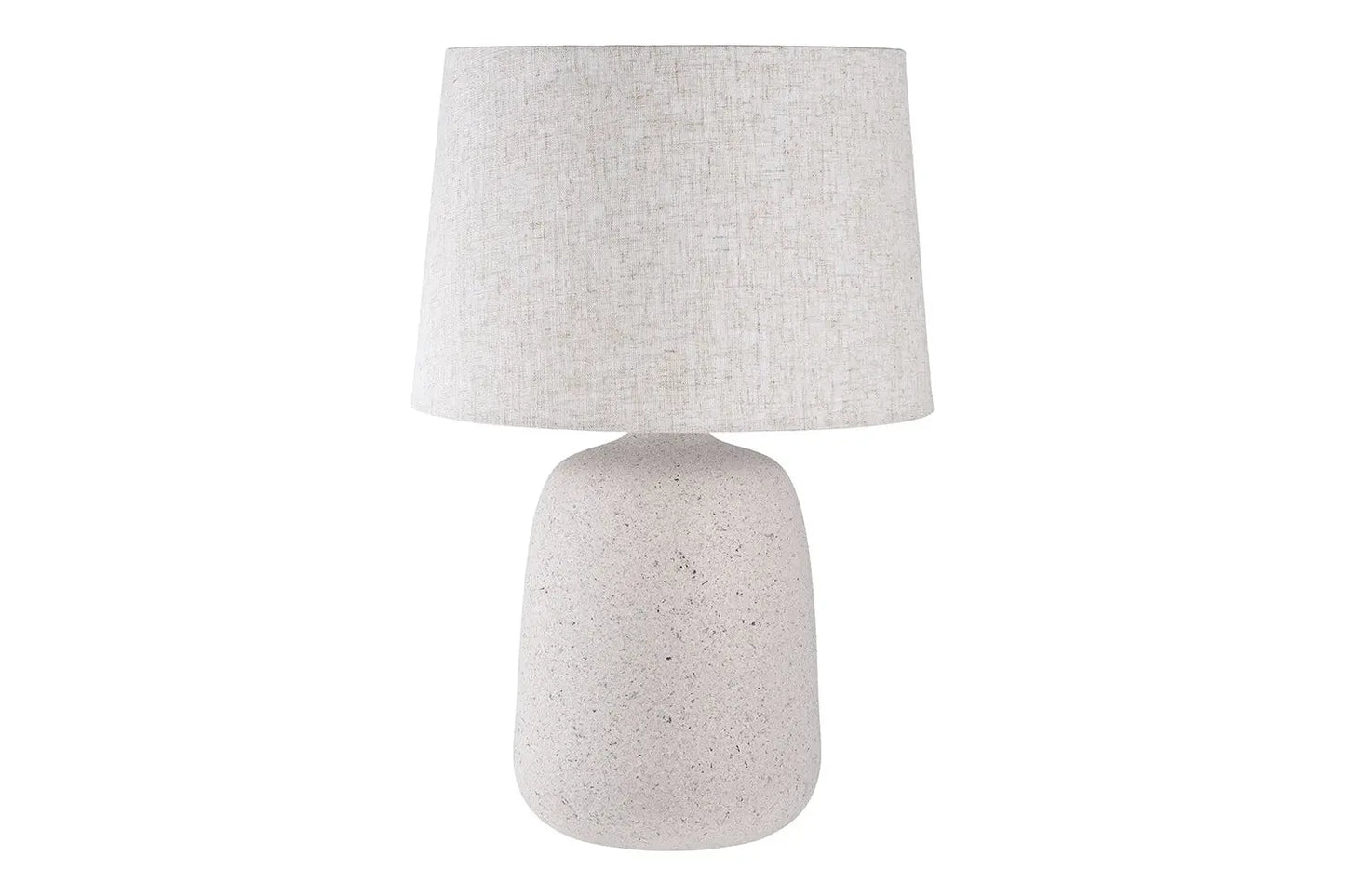 Lampe de table en Céramique Beige Pierre CROFT - H : 46cm HOUSE NORDIC