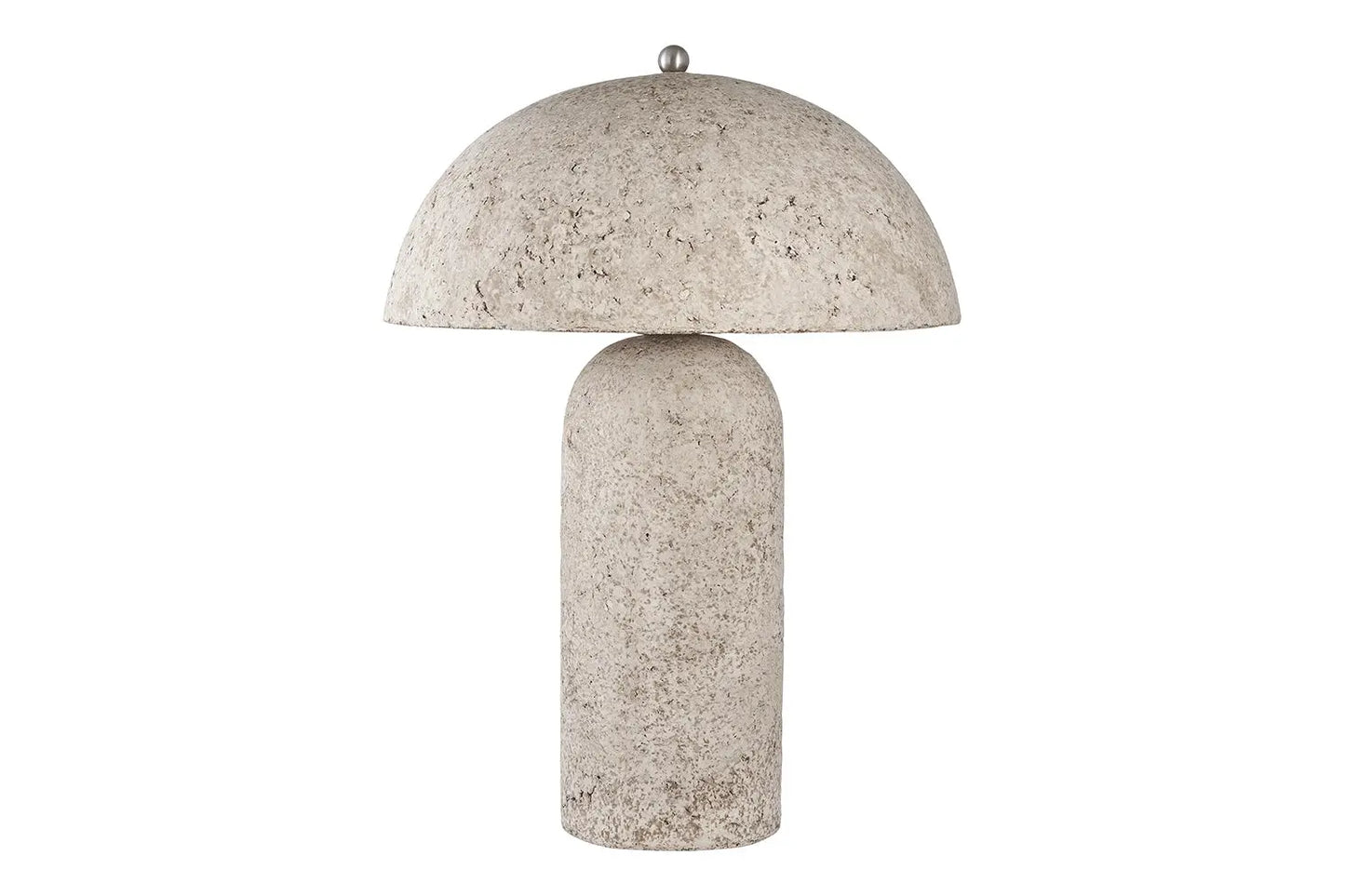 Lampe de table en Papier-Mâché Gris Clair ASTLEY - H : 49,5cm HOUSE NORDIC