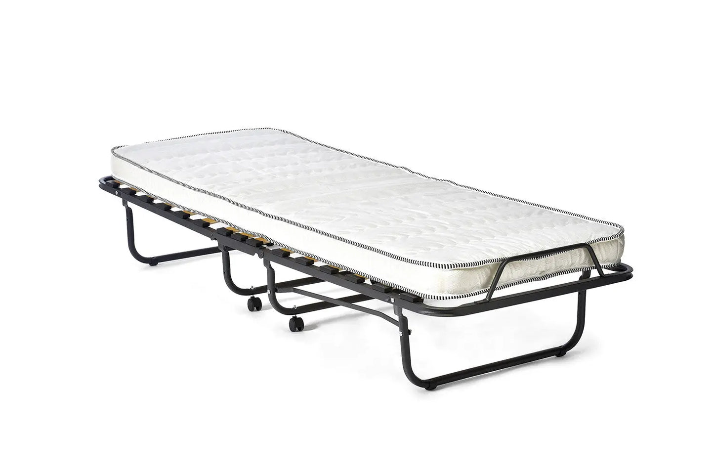 Lit pliable ETHIOPIA 90x200 cm métal Noir ROUSSEAU