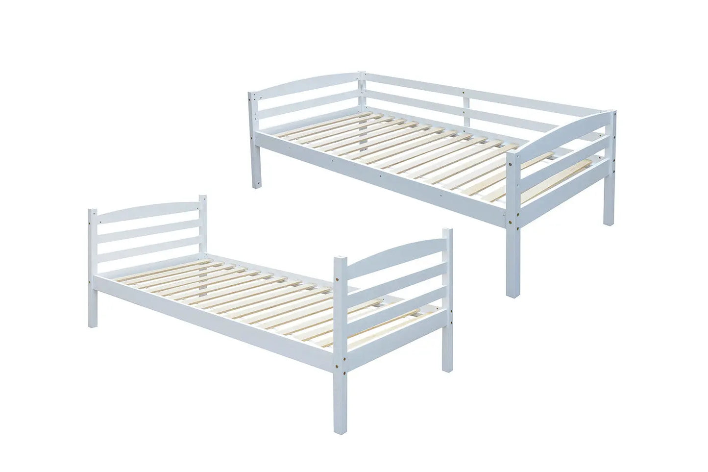 Lit superposé RAY 90x200 Divisible Blanc ROUSSEAU