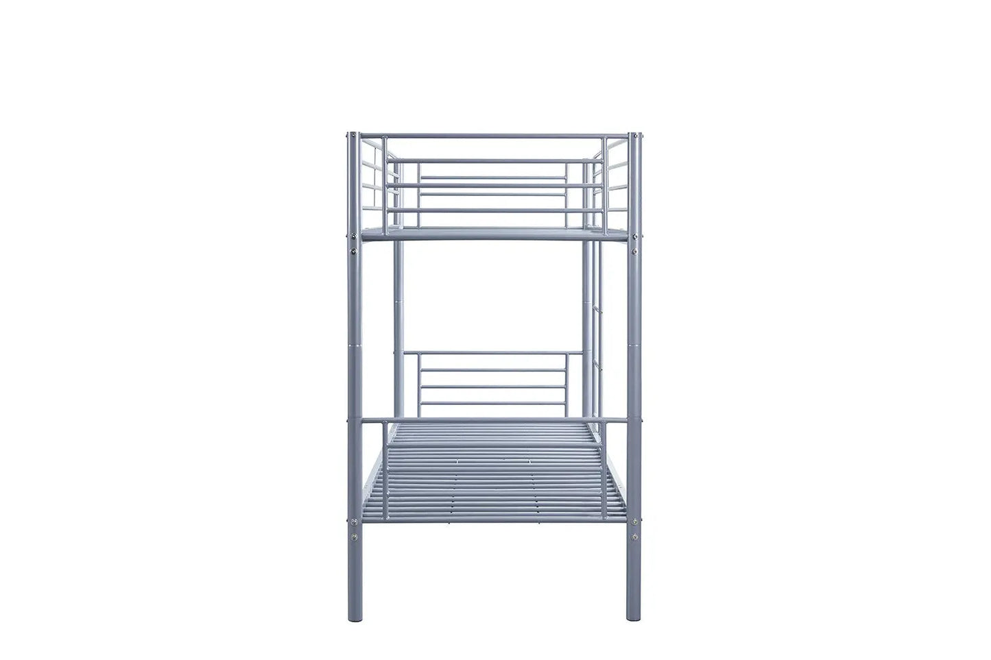 Lit superposé SAMYA 90x200 Divisible Métal Gris ROUSSEAU