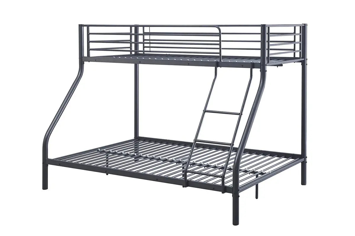 Lit superposé TYA métal 140/90x200 Gris foncé ROUSSEAU