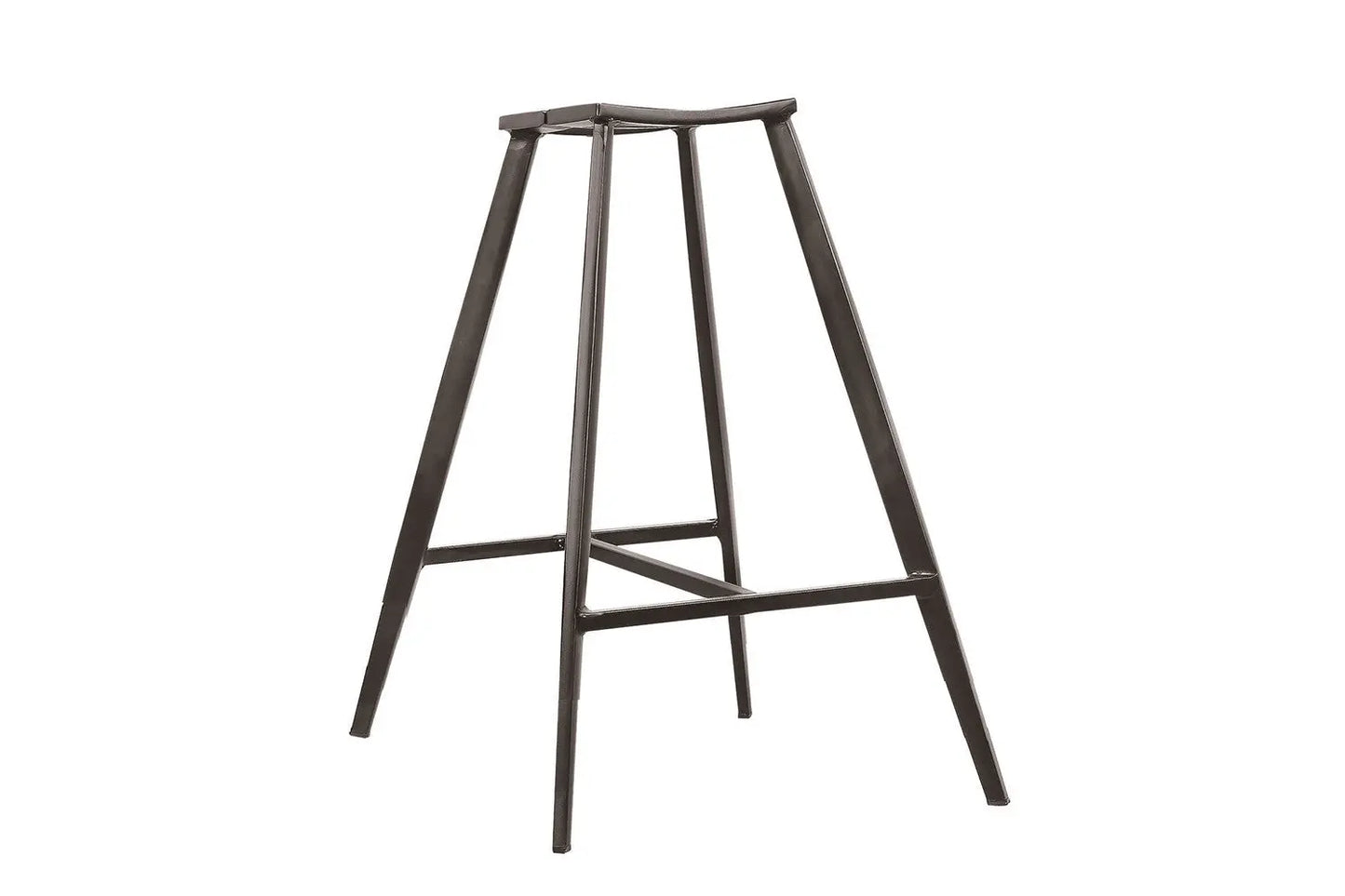 Lot de Chaises de Bar ALYCANTE en PU Brun Foncé - 49 x 56 cm ROUSSEAU