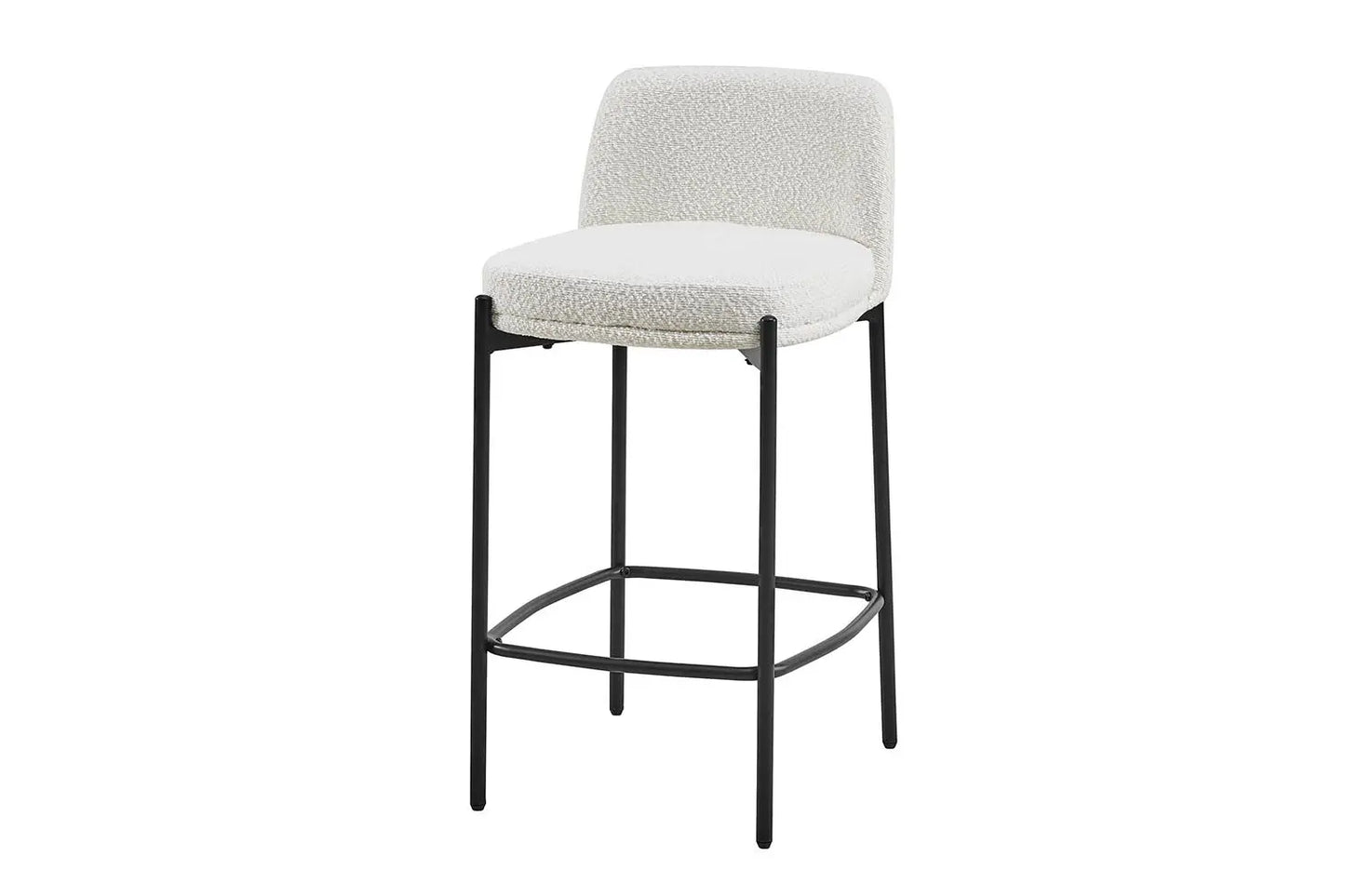 Lot de Chaises de Bar ELLYA Blanc - 37.5 x 46 cm ROUSSEAU